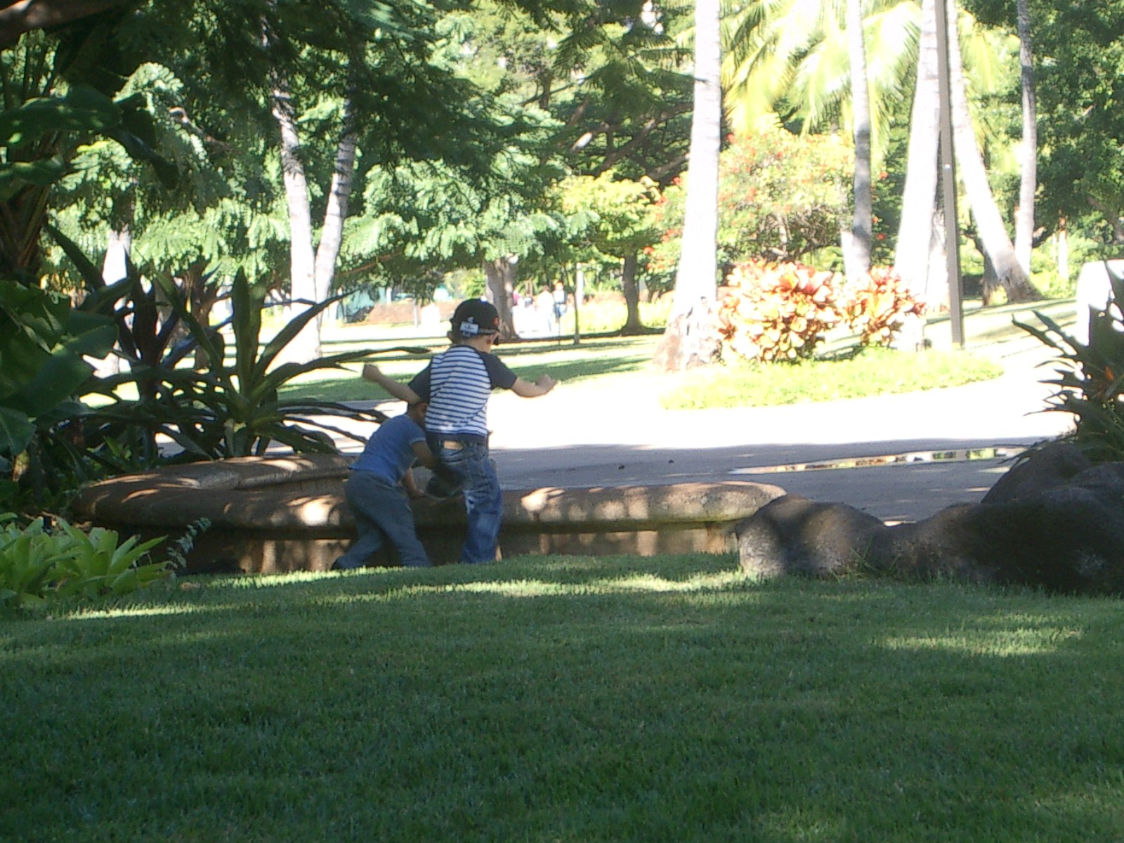 フォートデルッシー公園（ワイキキ、オアフ島）